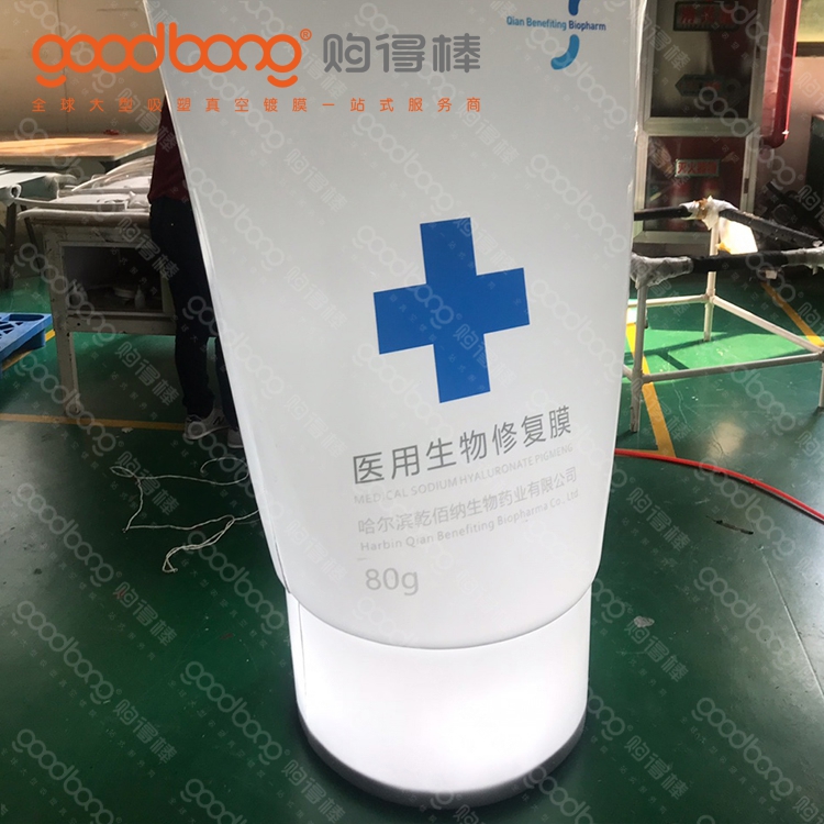 户外亚克力吸塑发光灯箱招牌的维护方法